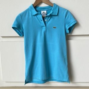 Authentic Women Pique Lacoste polo size 36